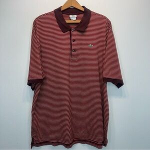 Lacoste Vintage Designed in France Made in Peru XXL Stripe Polo Mulitcolored